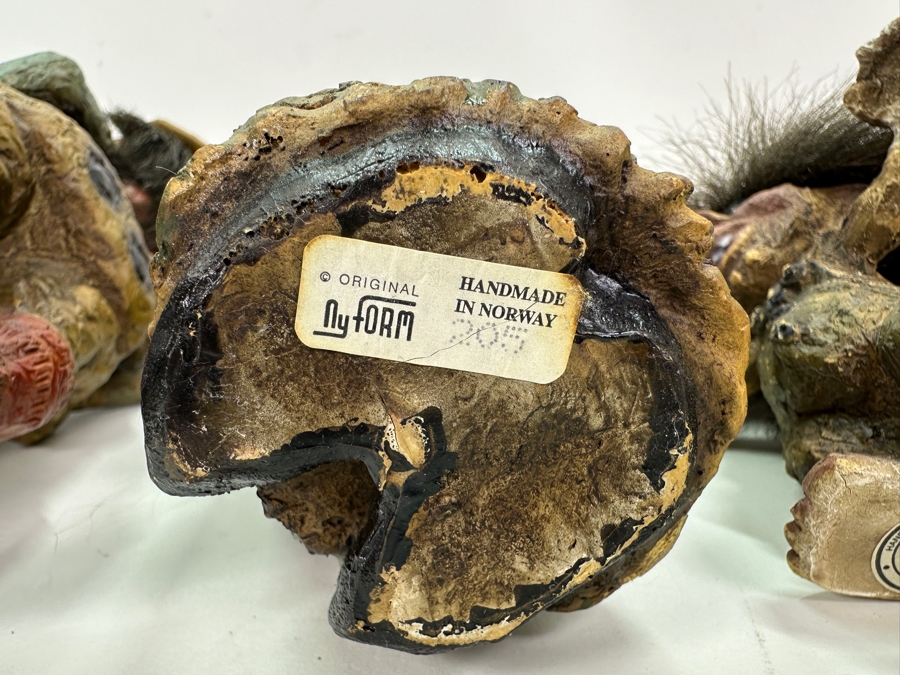 1960's Set of (4) NyForm Norwegian Trolls Handmade and Designed by TryGve Torgersen [Photo 10]