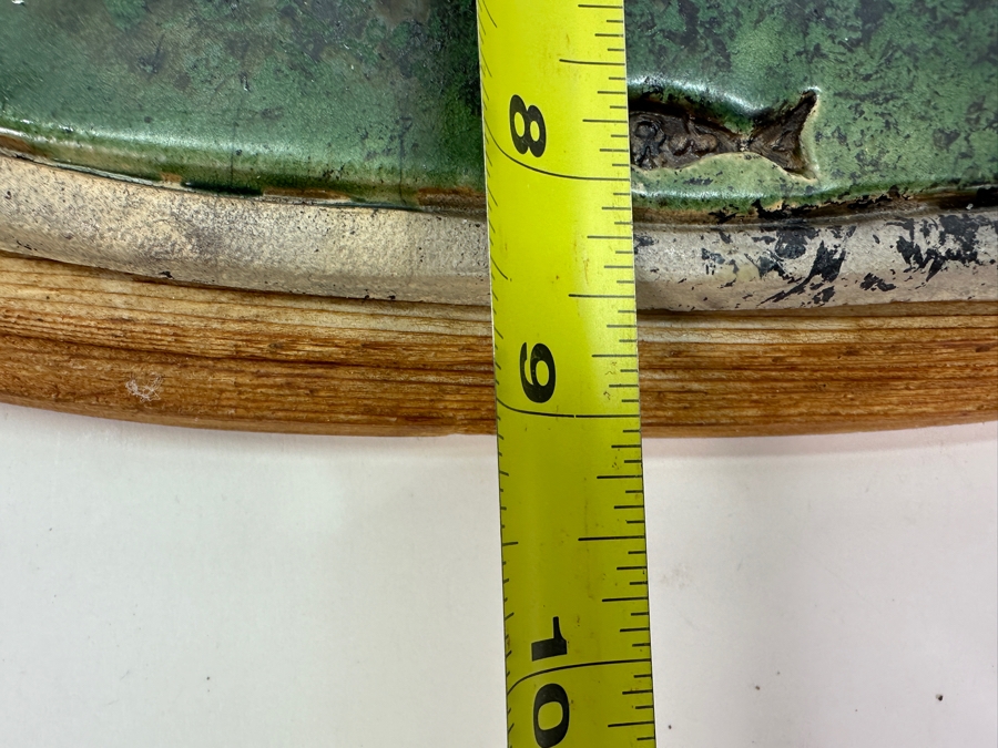 Pacific Northwest Pottery Plaque On Board Signed 12 X 9 [Photo 8]