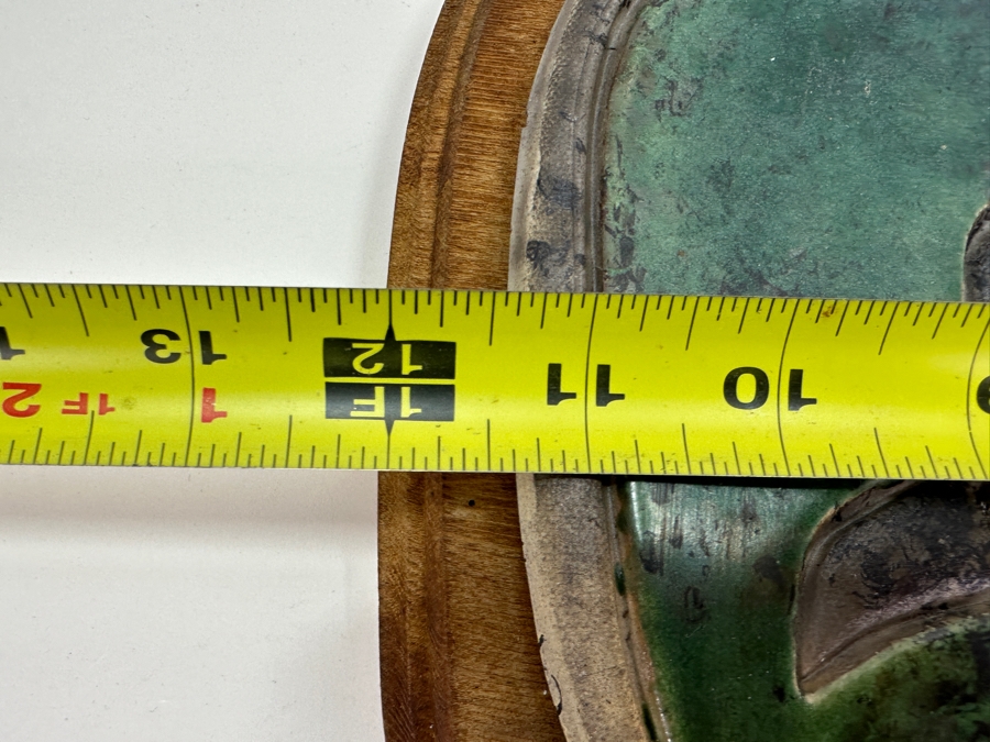 Pacific Northwest Pottery Plaque On Board Signed 12 X 9 [Photo 7]