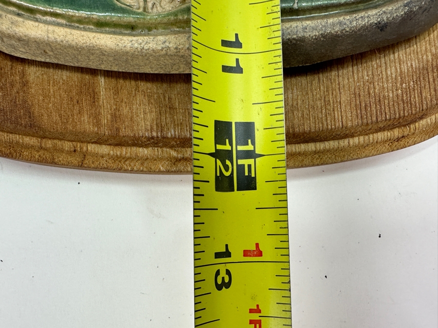 Pacific Northwest Pottery Plaque On Board Signed 12 X 9 [Photo 9]