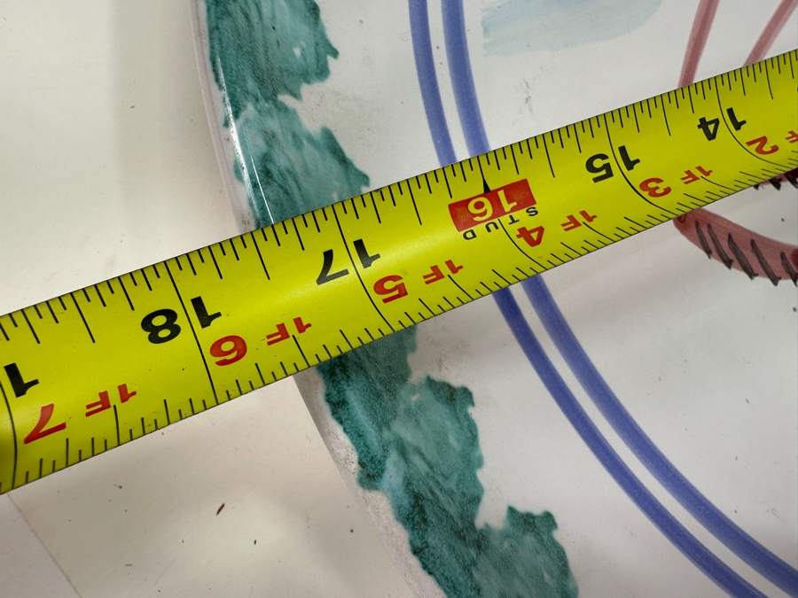 Vintage Italian S Stefano Di Camastra Lobster Serving Platter 17.5'W x 2'H [Photo 6]