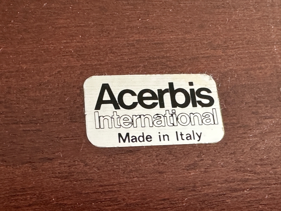 Sheraton Sideboard Designed By Giotto Stoppino For Acerbis Made In Italy 110.5W X 19.5D X 28H Estimate $3,000-$4,000 [Photo 17]