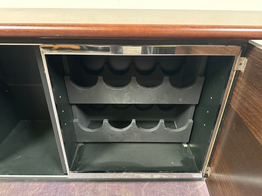 Sheraton Sideboard Designed By Giotto Stoppino For Acerbis Made In Italy 110.5W X 19.5D X 28H Estimate $3,000-$4,000 [Photo 8]