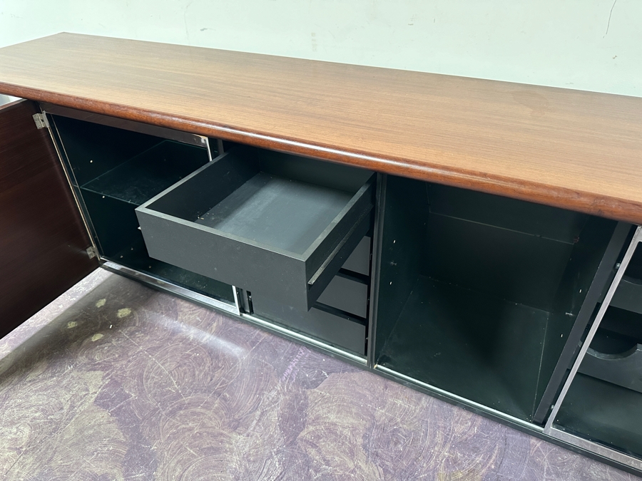 Sheraton Sideboard Designed By Giotto Stoppino For Acerbis Made In Italy 110.5W X 19.5D X 28H Estimate $3,000-$4,000 [Photo 7]