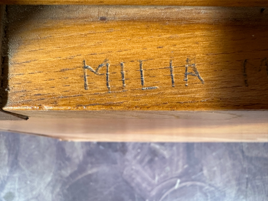 Traditional Sardinian Masterly Hand Carved Bench With Storage In Sardinian Chestnut Wood Signed On Back Milia Michele 2002 Very Heavy 47W X 18D X 37H [Photo 20]