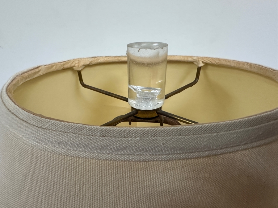 Lucite Table Lamp 32H [Photo 5]