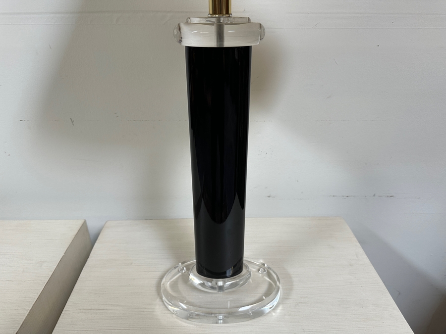 Lucite Table Lamp 32H [Photo 3]