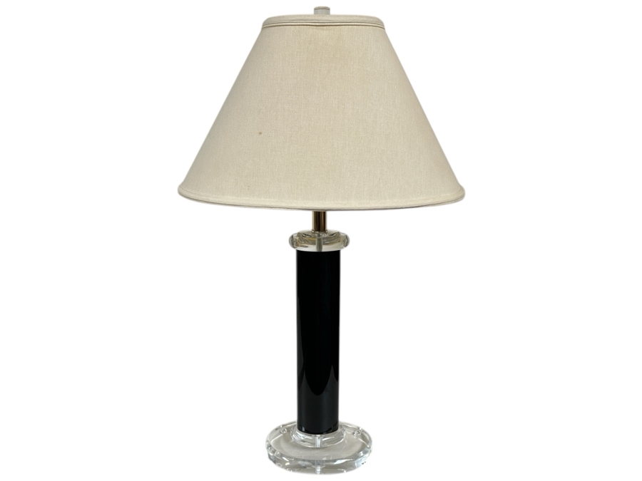 Lucite Table Lamp 32H [Photo 1]