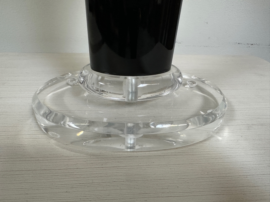 Lucite Table Lamp 32H [Photo 4]