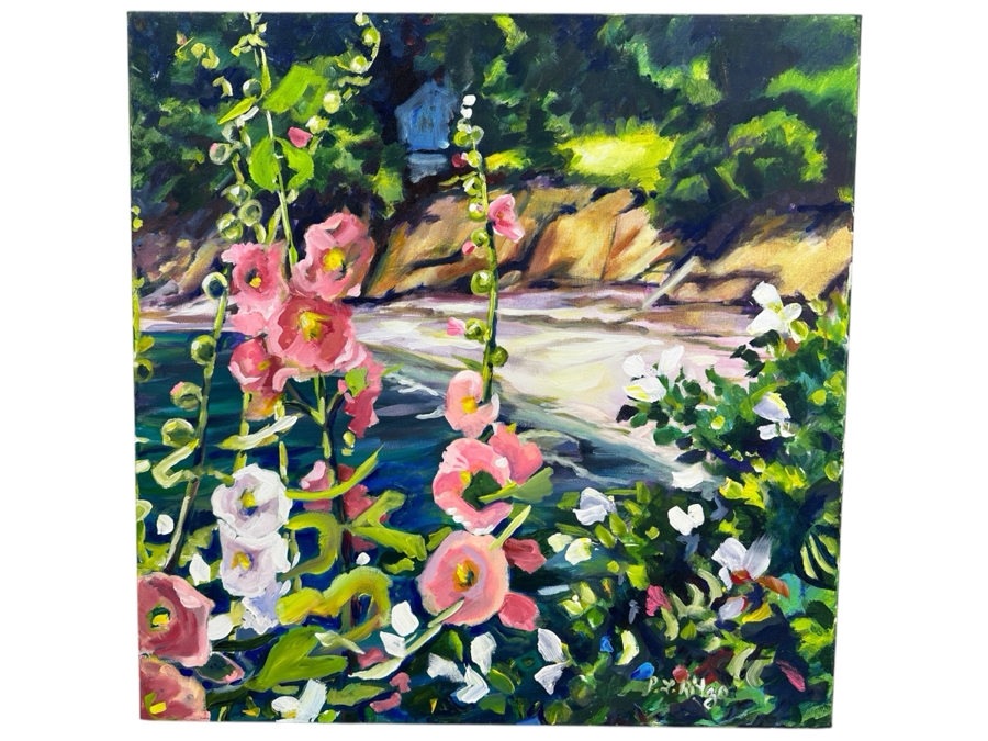 Patricia L. Ritzo Original Oil Painting On Canvas 24 X 24 Retails $950 [Photo 1]