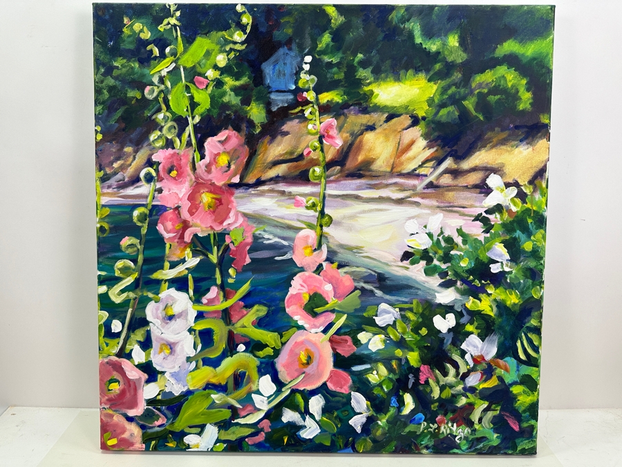 Patricia L. Ritzo Original Oil Painting On Canvas 24 X 24 Retails $950 [Photo 2]