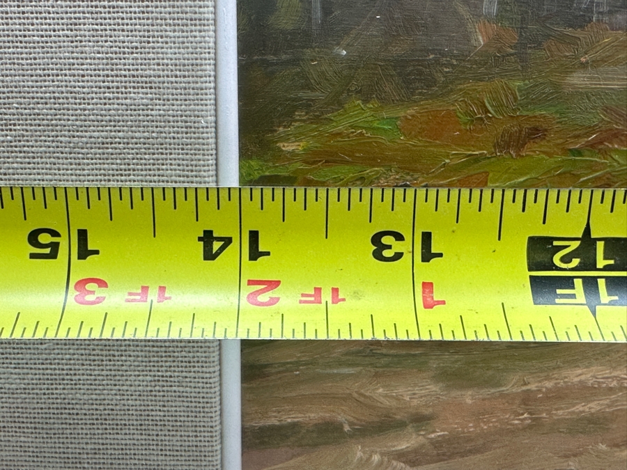 Original Oil Painting On Board Signed S. De Notaris 14 X 10.5 Framed 21 X 17 [Photo 10]