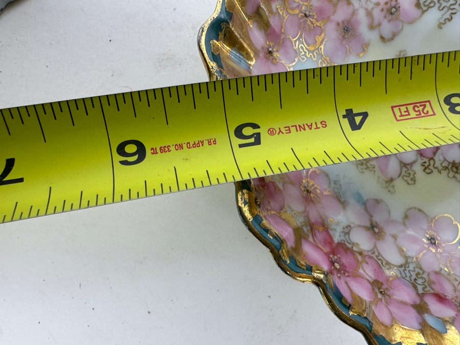 Four Hand Painted Japanese Dishes Royal Nippon Kinran 5W [Photo 6]