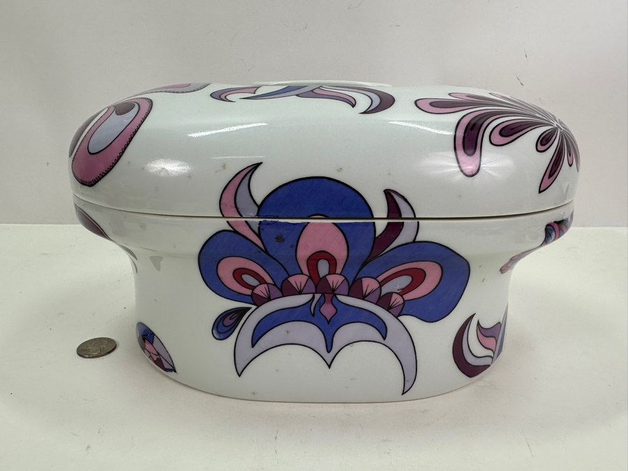 L. Bernardaud & Co. Limoges France 'Pop' Casserole Dish 12W X 9D X 6H [Photo 5]