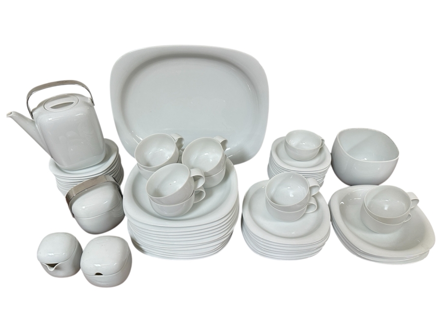 Vintage Rosenthal Studio-Line Porcelain Suomi White China Service Designed In Finland By Timo Sarpaneva - See Photos [Photo 1]