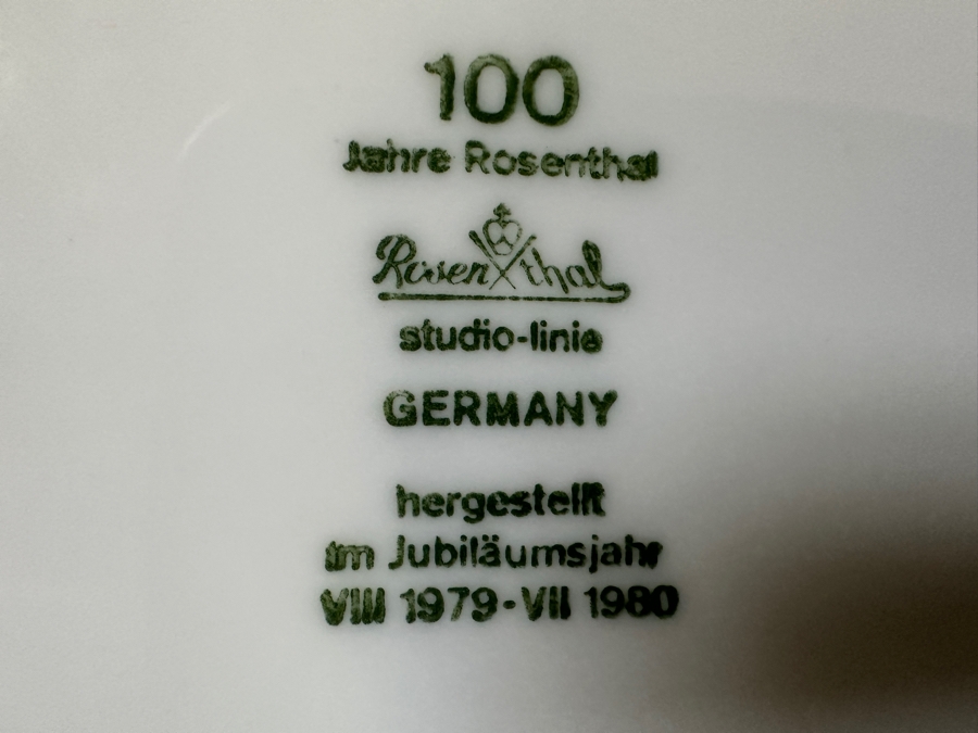 Vintage Rosenthal Studio-Line Porcelain Suomi White China Service Designed In Finland By Timo Sarpaneva - See Photos [Photo 14]