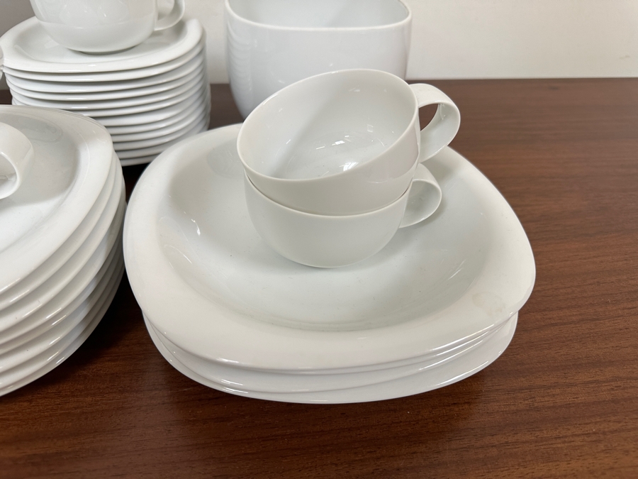 Vintage Rosenthal Studio-Line Porcelain Suomi White China Service Designed In Finland By Timo Sarpaneva - See Photos [Photo 6]