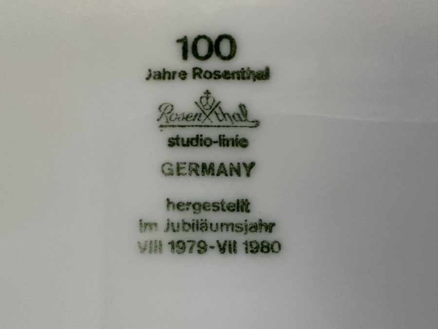 Vintage Rosenthal Studio-Line Porcelain Suomi White China Service Designed In Finland By Timo Sarpaneva - See Photos [Photo 15]