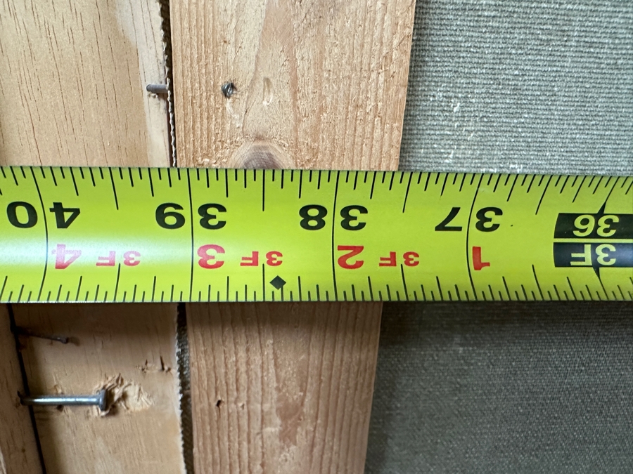 Original Oil Painting On Canvas From Sardinia Italy Artist Signed Lower Right Framed 39 X 27.5 Framed 49 X 37 [Photo 12]