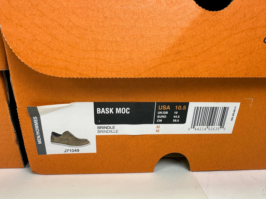 Four New Pair Merrill Slip-on Leather Shoes Size 10.5 Retails $500+ [Photo 6]