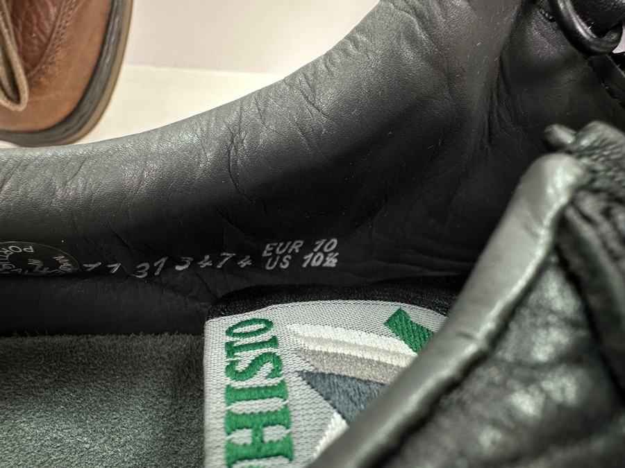 Three New Pair Mephisto Lace-up Leather Shoes Black, Brown Size 10.5 Retails $1,000 [Photo 4]