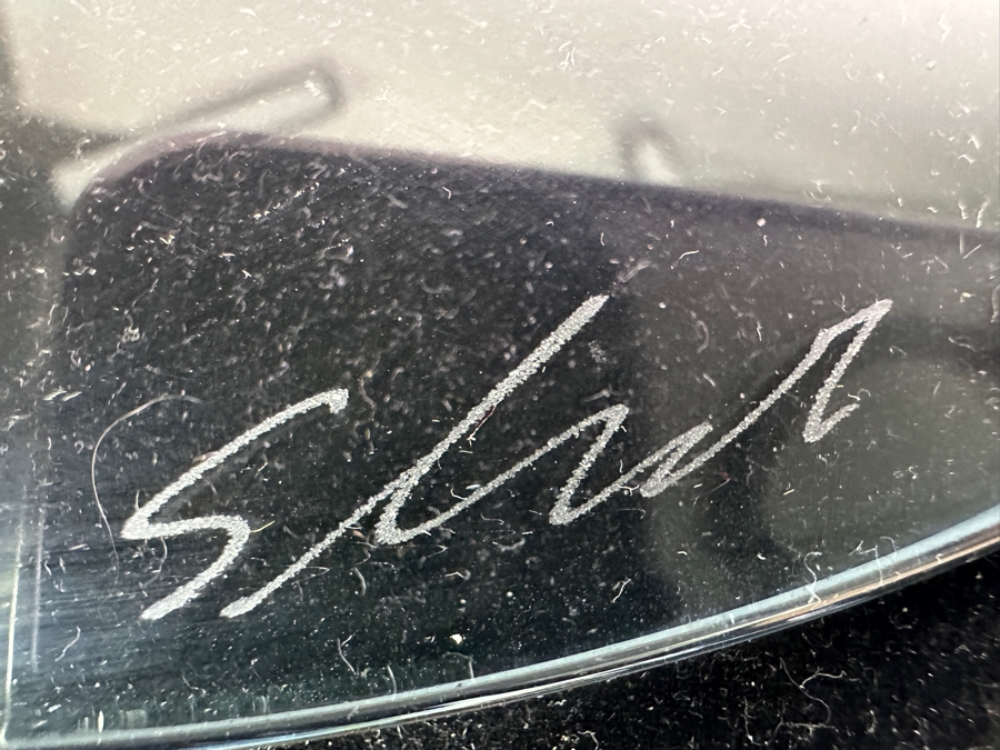 Signed Art Glass Sun Catcher 11.5W [Photo 5]