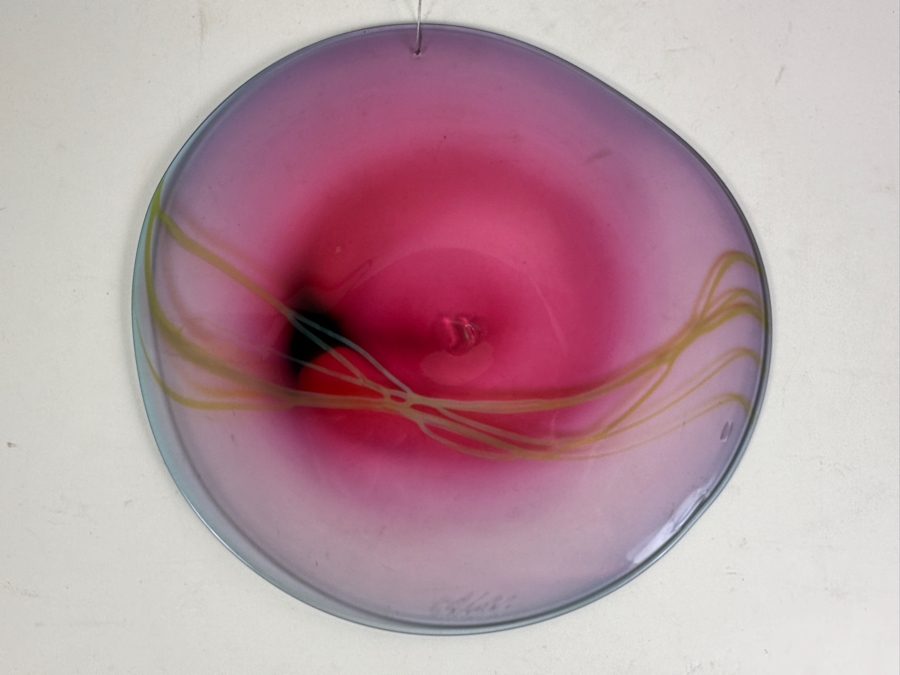 Signed Art Glass Sun Catcher 11.5W [Photo 4]