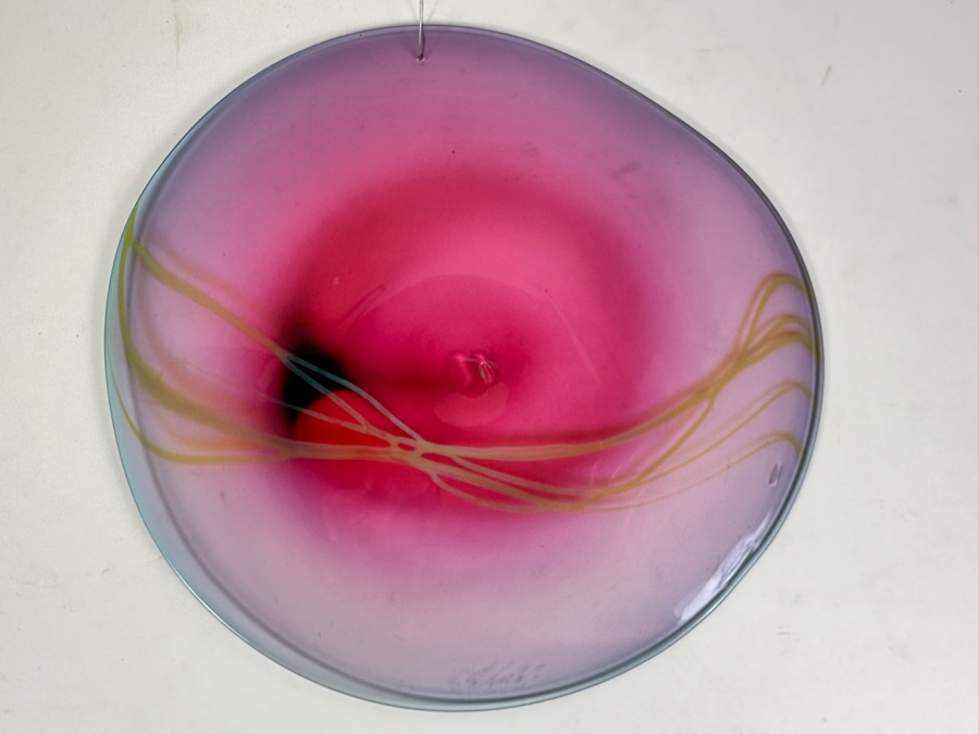 Signed Art Glass Sun Catcher 11.5W [Photo 2]