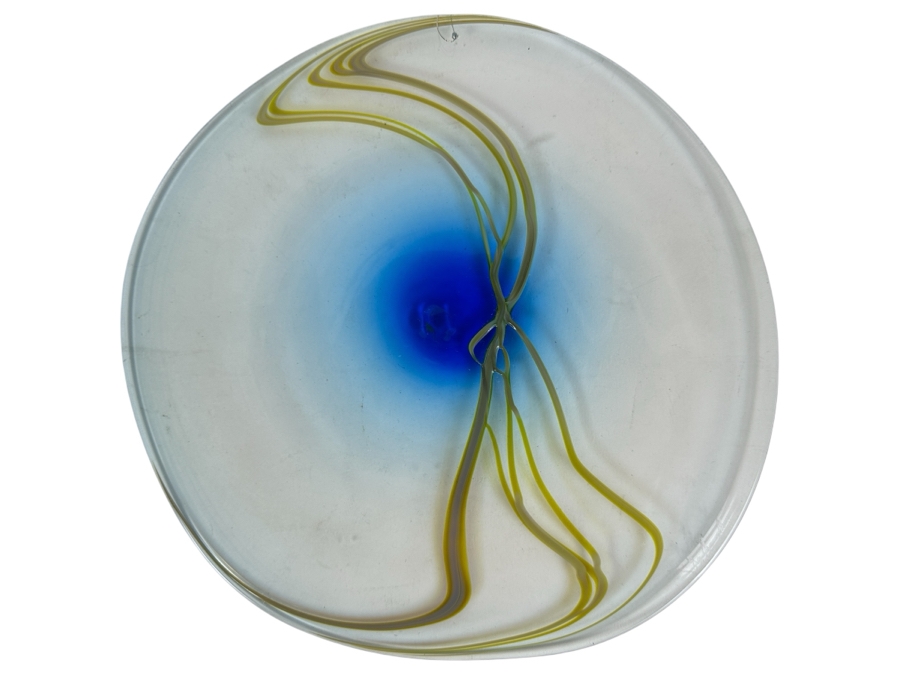 Signed Art Glass Sun Catcher 11.5W