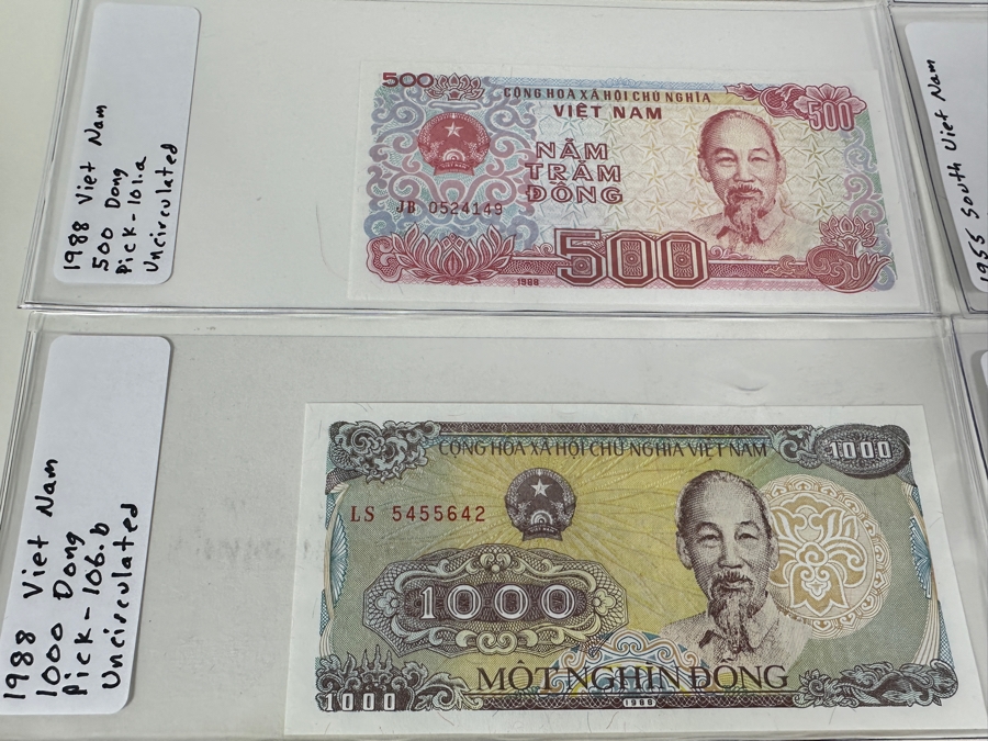 Collection Of 23 Notes From Vietnam [Photo 5]