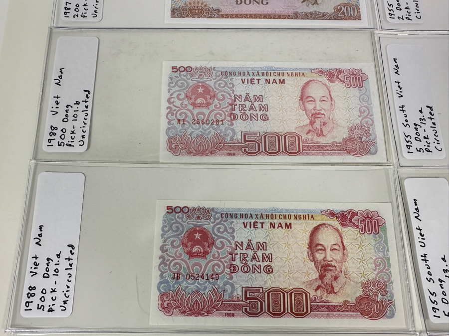 Collection Of 23 Notes From Vietnam [Photo 4]