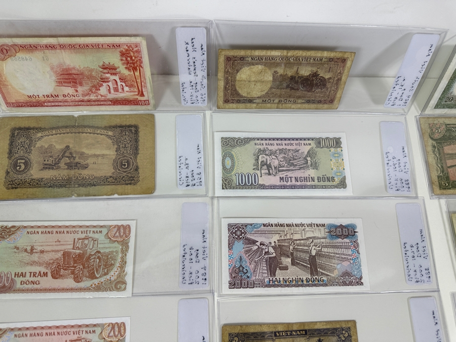 Collection Of 23 Notes From Vietnam [Photo 17]