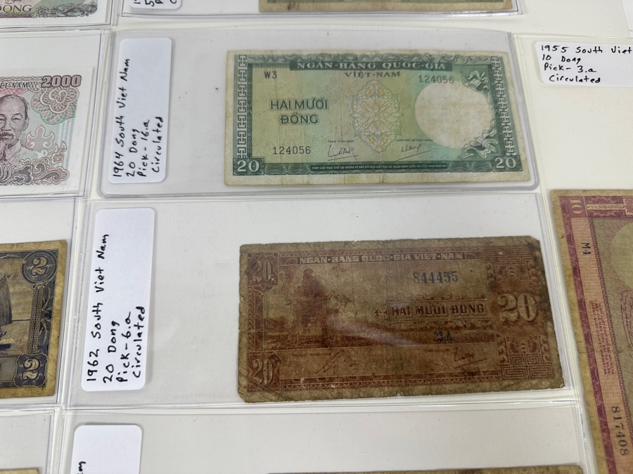 Collection Of 23 Notes From Vietnam [Photo 12]