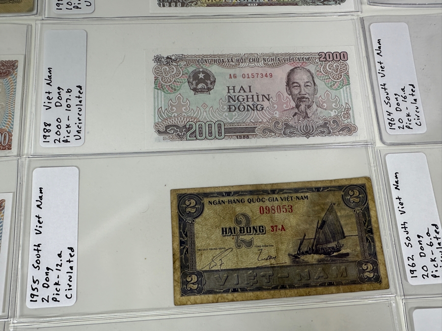 Collection Of 23 Notes From Vietnam [Photo 8]