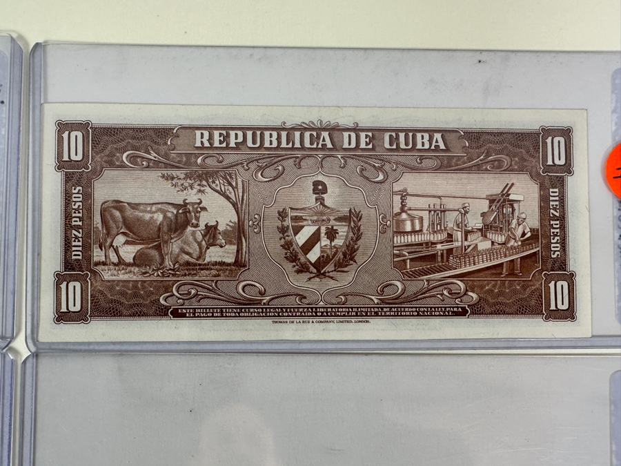 Four Antique Notes From Cuba  [Photo 7]