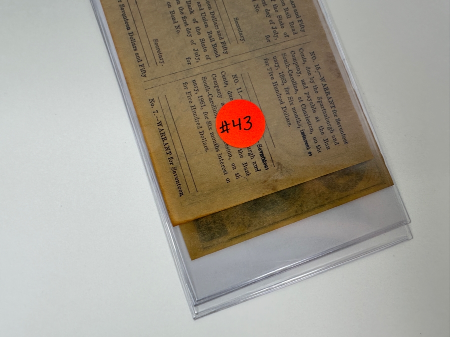 Collection Of 35 Replica Notes From The Late 1950s Cereal Boxes All Marked Copy, Replica Or Facsimile  [Photo 16]