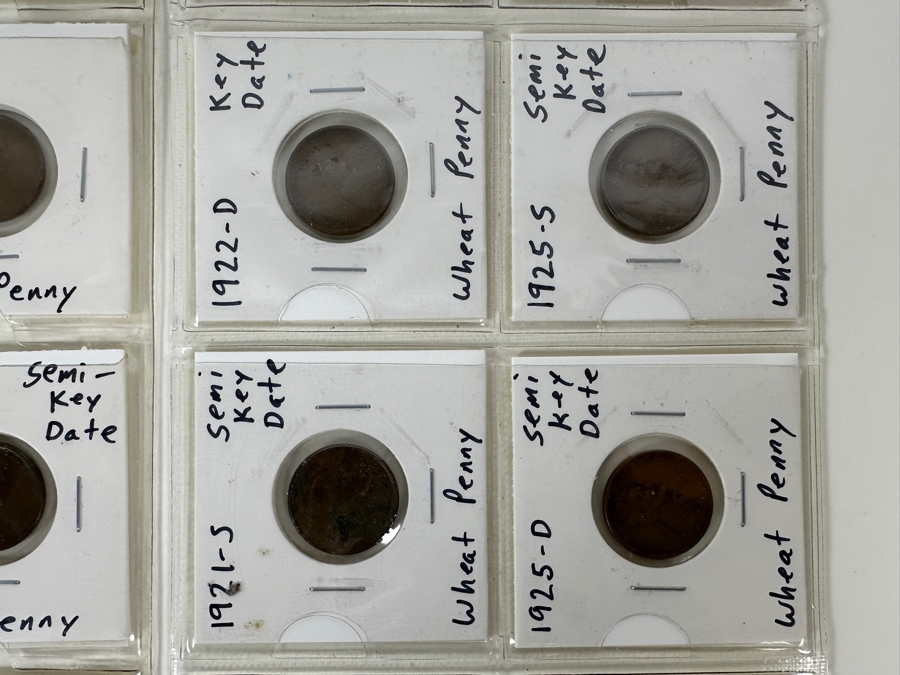 Early Rare Lincoln Wheat Cents 30 Coins 1909-1928  [Photo 7]