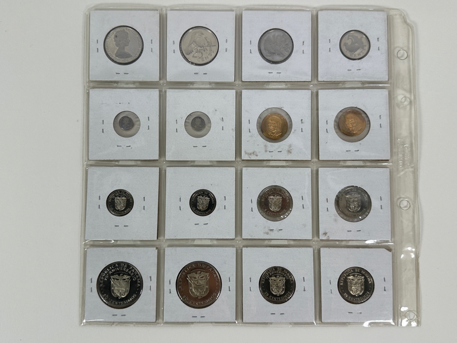Collection Of Proof Coins From British Virgin Islands And Panama  [Photo 7]