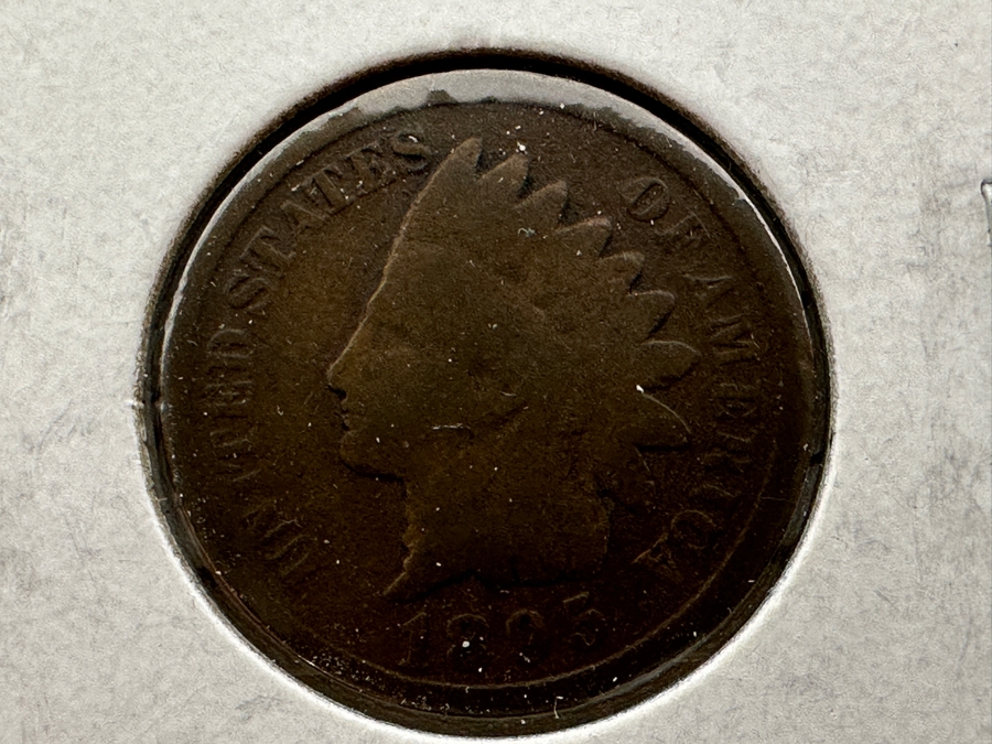 Sheet With 20 Indian Head Pennies In Holders From 1881 To 1906  [Photo 3]