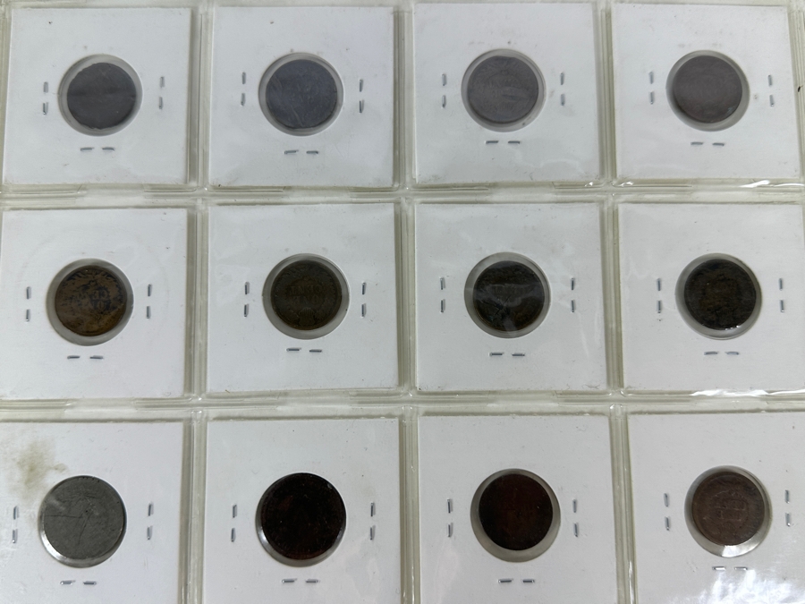 'Vintage' Coin Collection Of 80 'Obsolete' Coins [Photo 38]