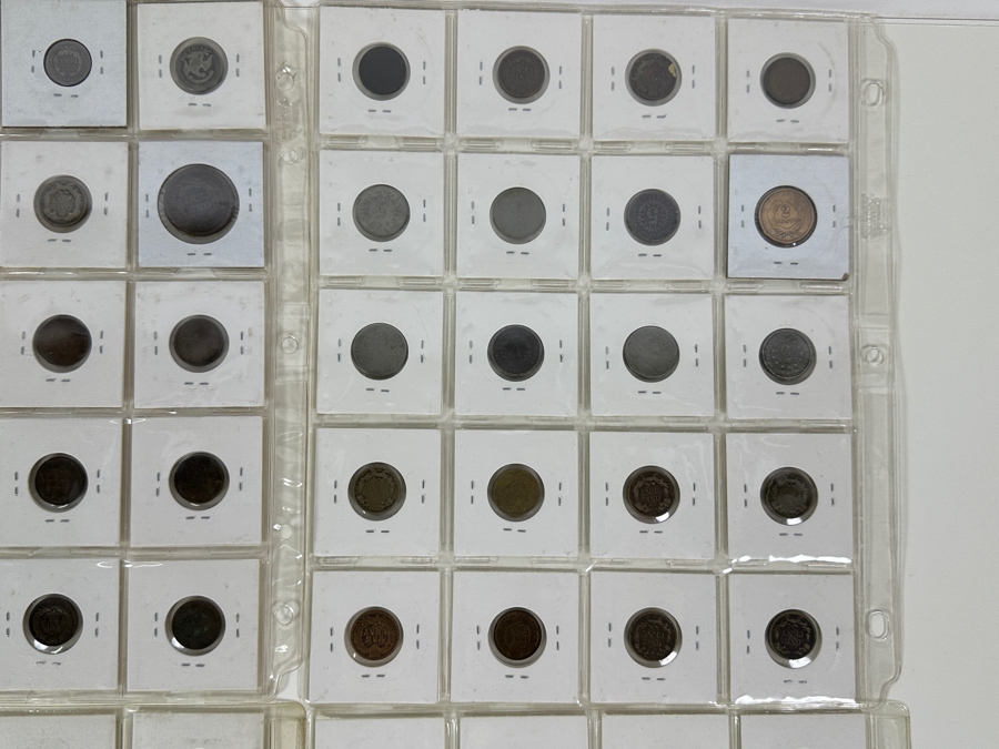 'Vintage' Coin Collection Of 80 'Obsolete' Coins [Photo 29]