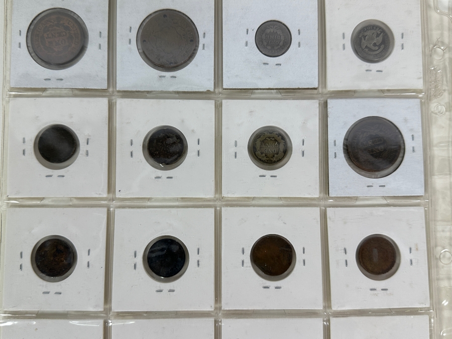 'Vintage' Coin Collection Of 80 'Obsolete' Coins [Photo 32]