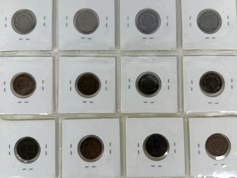 'Vintage' Coin Collection Of 80 'Obsolete' Coins [Photo 37]