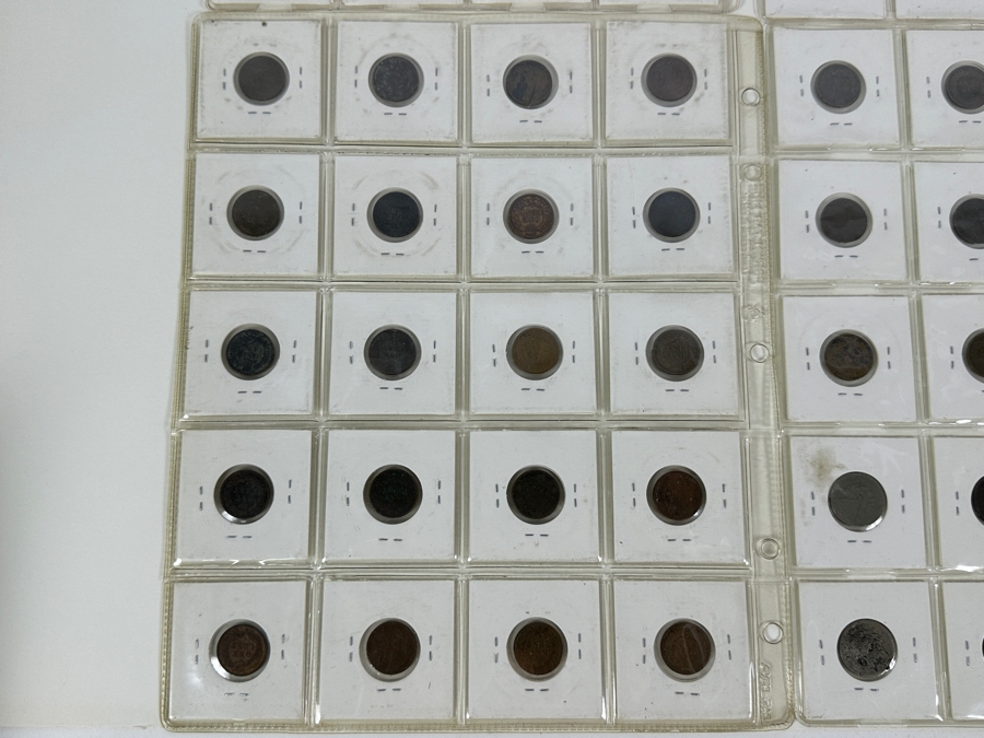 'Vintage' Coin Collection Of 80 'Obsolete' Coins [Photo 30]