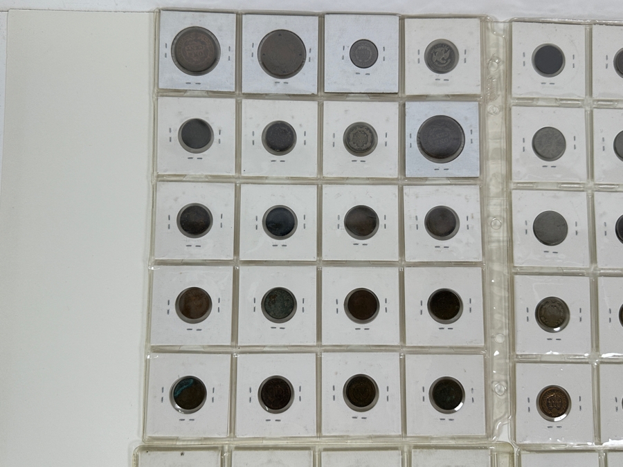 'Vintage' Coin Collection Of 80 'Obsolete' Coins [Photo 28]