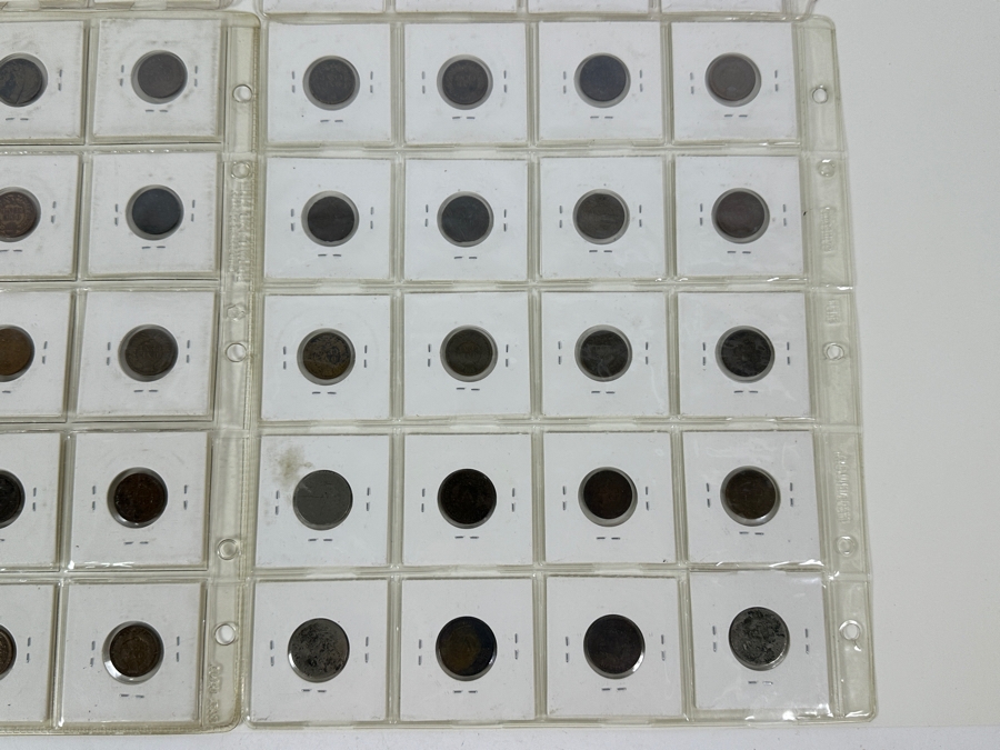 'Vintage' Coin Collection Of 80 'Obsolete' Coins [Photo 31]