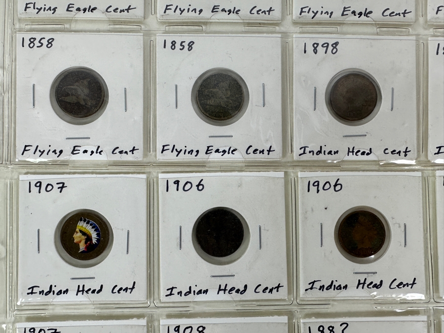 'Vintage' Coin Collection Of 80 'Obsolete' Coins [Photo 20]