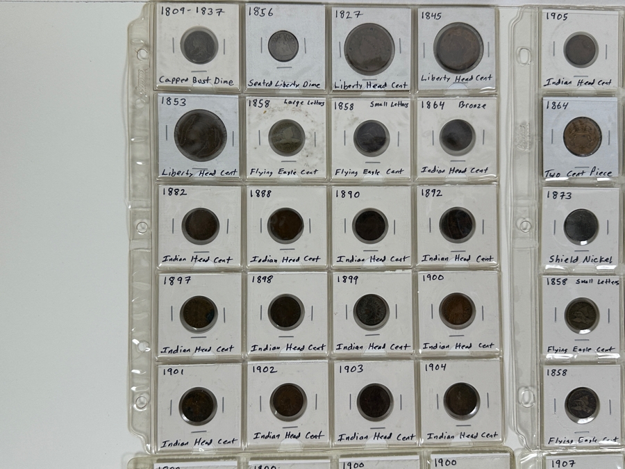 'Vintage' Coin Collection Of 80 'Obsolete' Coins [Photo 2]