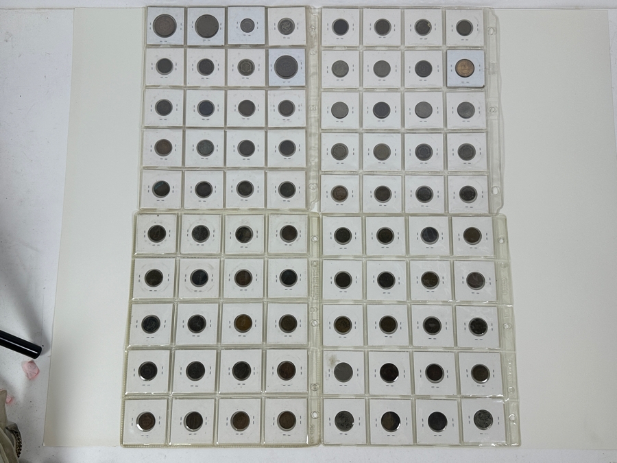 'Vintage' Coin Collection Of 80 'Obsolete' Coins [Photo 27]