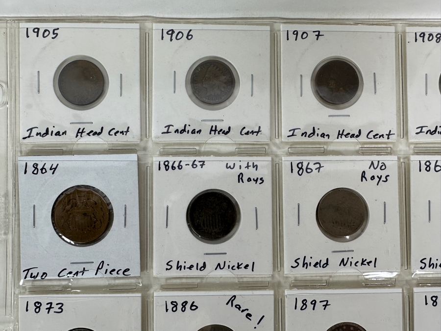 'Vintage' Coin Collection Of 80 'Obsolete' Coins [Photo 16]